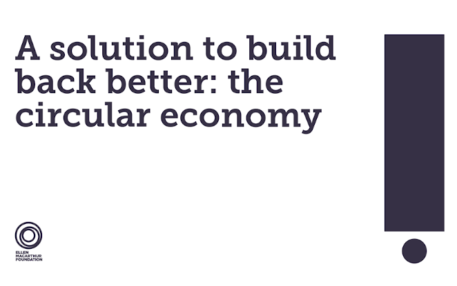 Catia Bastioli tra i firmatari della dichiarazione "A solution to build back better: the circular economy" di Ellen MacArthur Foundation