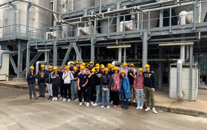 Scuola@Novamont:  più di 100 studenti in visita allo stabilimento Novamont di Terni