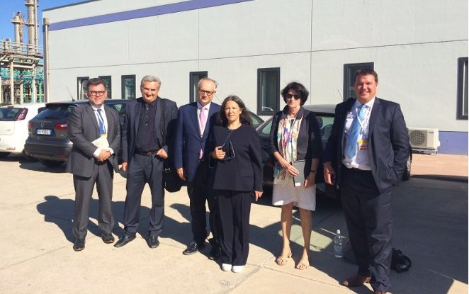 I rappresentanti della Bioeconomia europea visitano la bioraffineria Matrìca come esempio concreto del modello NOVAMONT 
