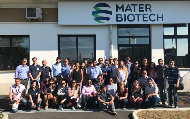 30 studenti dell’Università Tecnologica di Delft in visita all’impianto industriale di MATER-BIOTECH in Veneto 